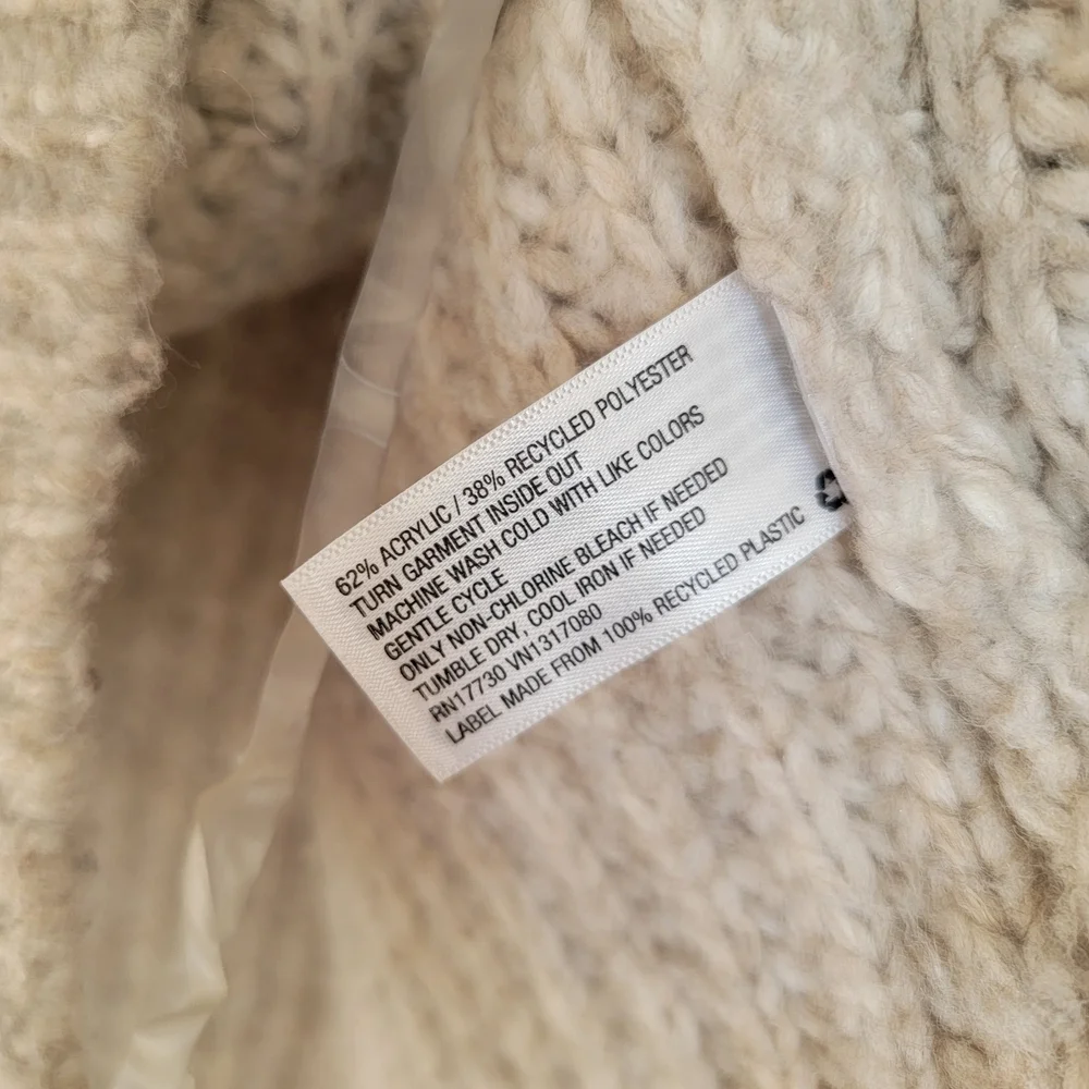 A NEW DAY new day Beige Cowl Neck Sweater